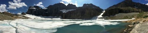 Pano Grinnell Glacier Trail